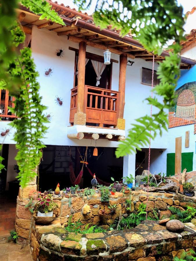 Hotel Casa El Mandarino Barichara Exterior foto
