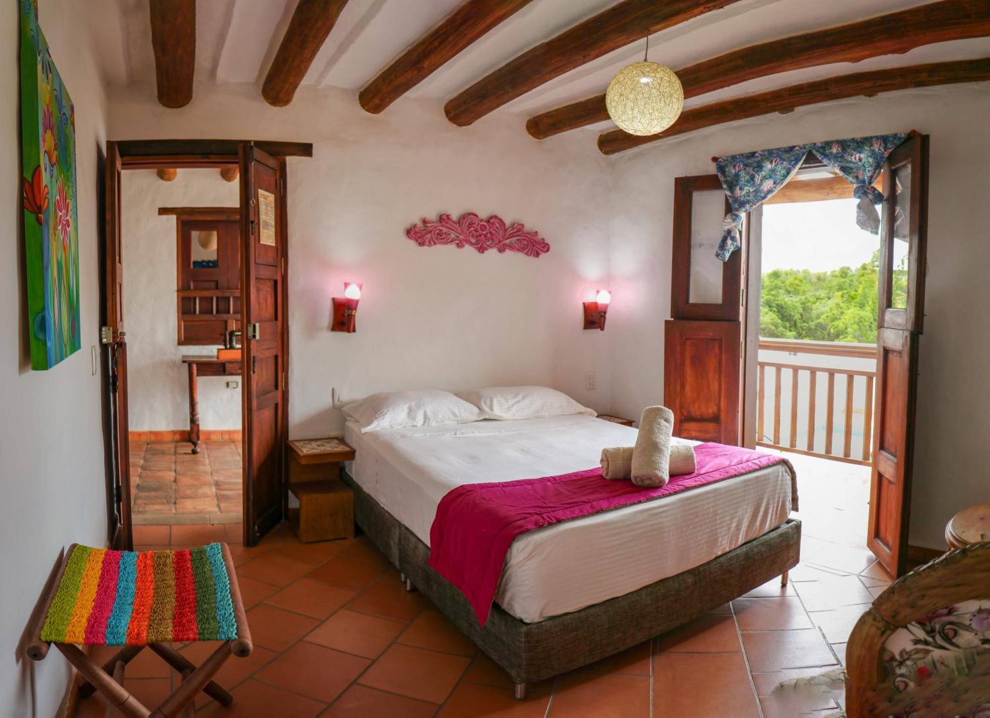 Hotel Casa El Mandarino Barichara Exterior foto